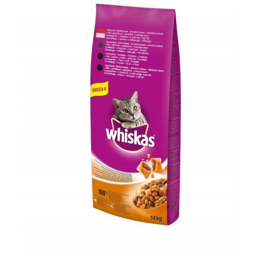 Whiskas Adult 14kg Μοσχάρι