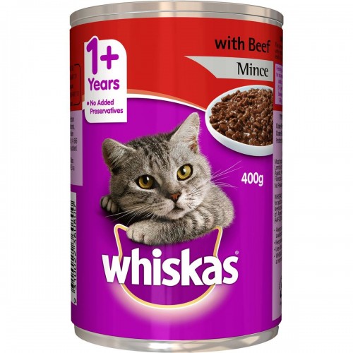 Whiskas Κονσέρβα Γάτας Μοσχάρι 400gr Whiskas Κονσέρβα Γάτας Μοσχάρι 400gr