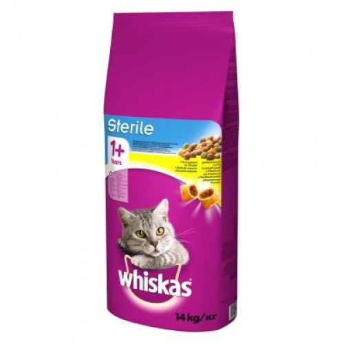 Whiskas Sterile 14kg 