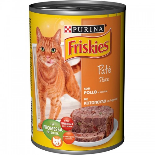 Friskies  Adult Κοτόπουλο & Λαχανικά Πατέ 400gr