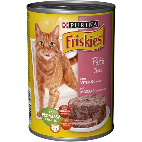Friskies  Adult Μοσχάρι & Λαχανικά Πατέ 400gr