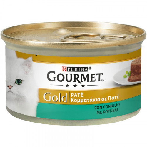 Purina Gourmet Gold Pate Κουνέλι 85gr