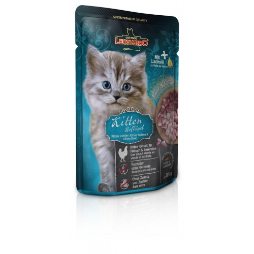 Leonardo FS Pouch Kitten Πουλερικά 85gr
