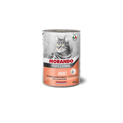 Morando Professional Cat Κομματάκια Γαρίδες-Σολωμός 400gr