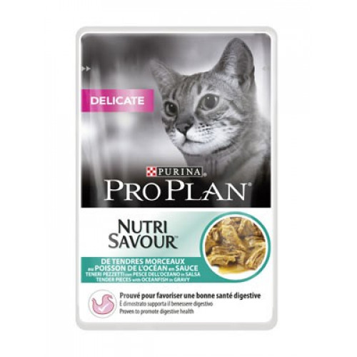 Proplan Delicate Ψάρια Ωκεανού 85gr
