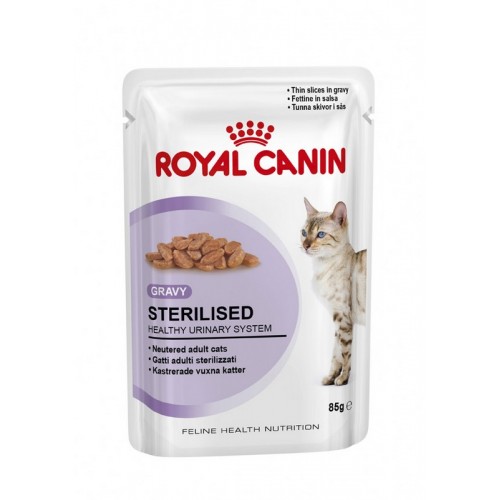 Royal Canin Sterilised Gravy Pouch 85gr Royal Canin Sterilised Gravy Pouch 85gr