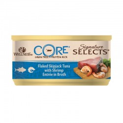 Wellness Core Signature Select Τόνος & Γαρίδα σε Ζωμό 79gr