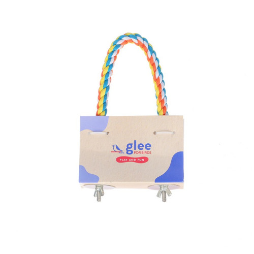 GLEE ΠΑΙΧΝΙΔΙ ΠΤΗΝΩΝ COTTON ROPE PERCH S 45cm GLEE ΠΑΙΧΝΙΔΙ ΠΤΗΝΩΝ COTTON ROPE PERCH S 45cm