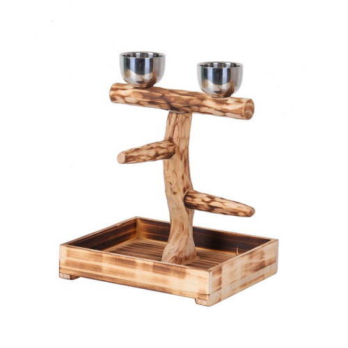GLEE STAND ΠΤΗΝΩΝ NATURAL WOOD TREE PERCH S 29cm
