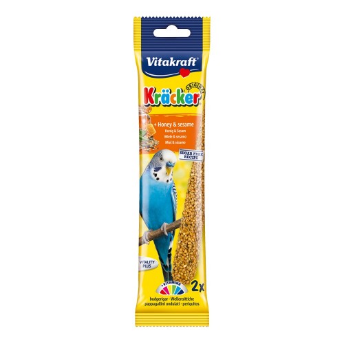 Vitacraft Kracker Duo για παπαγαλάκια με μέλι και σουσάμι