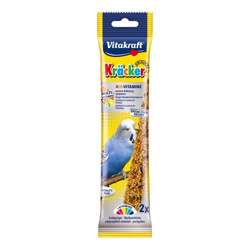 Vitacraft Kracker Duo για παπαγαλάκια με πολυβιταμίνες Vitacraft Kracker Duo για παπαγαλάκια με πολυβιταμίνες