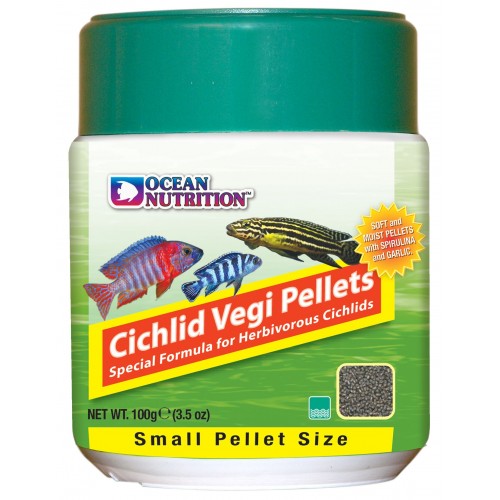 Ocean Nutrition Cichlid Vegi Pellet Small 100gr Ocean Nutrition Cichlid Vegi Pellet Small 100gr