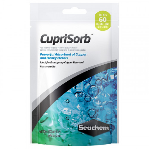 Seachem Απορροφητικό Χαλκού Cubrisorb 100ml Seachem Απορροφητικό Χαλκού Cubrisorb 100ml