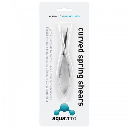 Seachem Aquavitro Curved spring shears 15cm