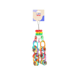 GLEE ΠΑΙΧΝΙΔΙ ΠΤΗΝΩΝ BAGEL CASCADE 32cm GLEE ΠΑΙΧΝΙΔΙ ΠΤΗΝΩΝ BAGEL CASCADE 32cm