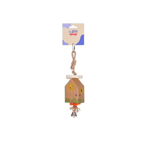 ΠΑΙΧΝΙΔΙ ΠΤΗΝΩΝ GLEE BIRD HOUSE FORAGER 16cm