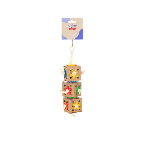 ΠΑΙΧΝΙΔΙ ΠΤΗΝΩΝ GLEE TRIPLE ACTIVITY BOX 18cm ΠΑΙΧΝΙΔΙ ΠΤΗΝΩΝ GLEE TRIPLE ACTIVITY BOX 18cm