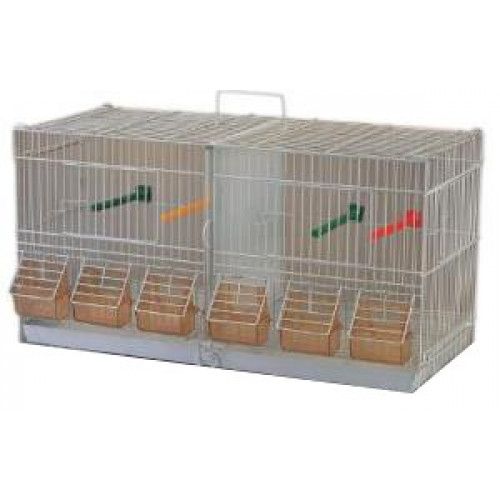 Επαγγελματικό διπλό κλουβί 60cm*26cm*34cm