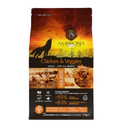 Ambrosia Grain Free Adult Chicken-Vegies 2kg