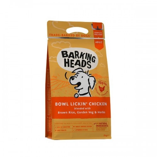 Barking Heads Bowl Lickin Chicken 2Kg