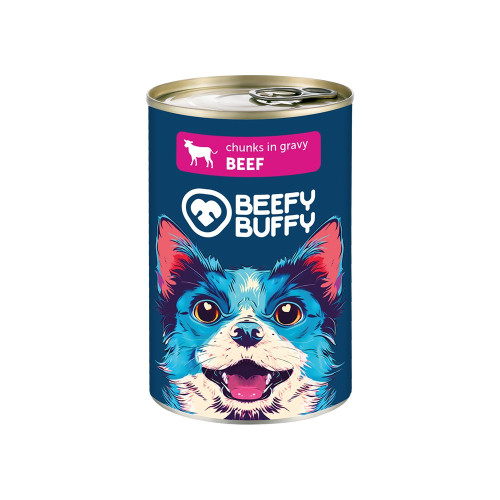 BEEFY BUFFY DOG ΒΟΔΙΝΟ 415gr BEEFY BUFFY DOG ΒΟΔΙΝΟ 415gr
