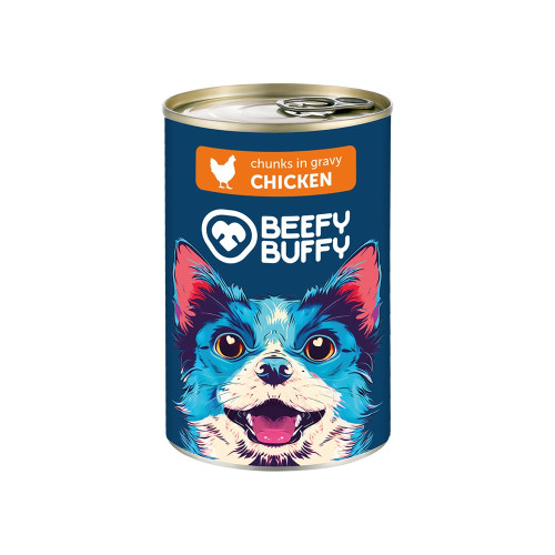 BEEFY BUFFY DOG σε σάλτσα κοτόπουλο 415gr BEEFY BUFFY DOG σε σάλτσα κοτόπουλο 415gr