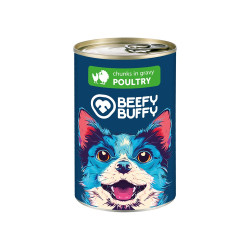 BEEFY BUFFY DOG σε σάλτσα ΠΟΥΛΕΡΙΚΑ 1240γρ