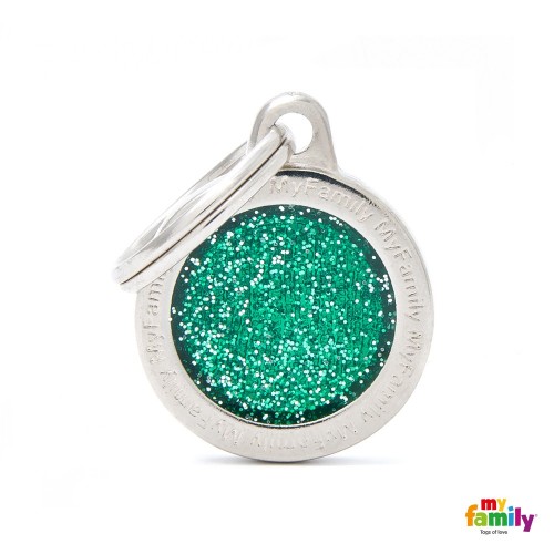 Ταυτότητα Glitter Κύκλος Small