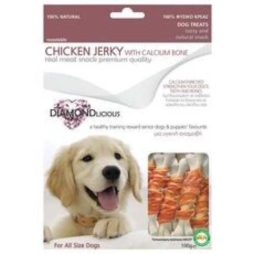 Λιχουδιές Κόκκαλα Ασβεστίου με Κοτόπουλο 100gr