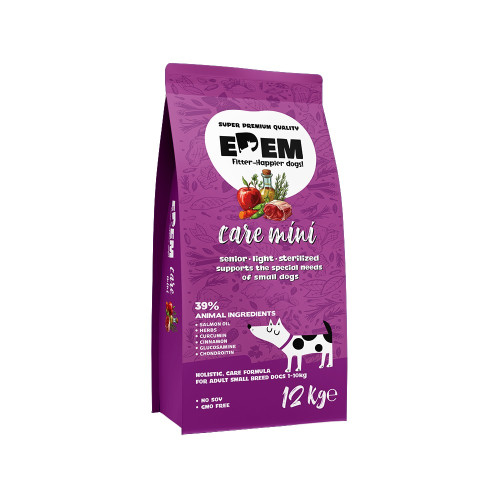 Edem Care Mini με Βοδινό-Χοιρινό-Ρύζι 12kg Edem Care Mini με Βοδινό-Χοιρινό-Ρύζι 12kg