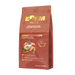 Edem Prime Grain Free Adult Monoprotein Chicken 12kg 