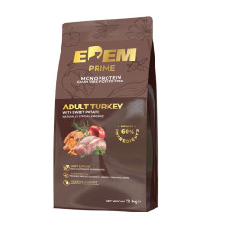 Edem Prime Grain Free Adult Monoprotein Turkey 12kg