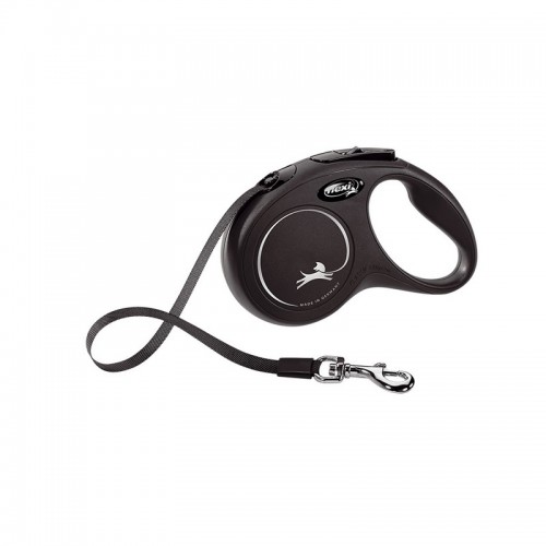 Flexi Classic Ιμάντας S 5m-15kg Μαύρο Flexi Classic Ιμάντας S 5m-15kg Μαύρο