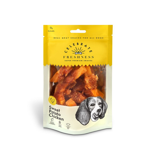 Λιχουδιά Celebrate Sweet Potato-Chicken 100gr