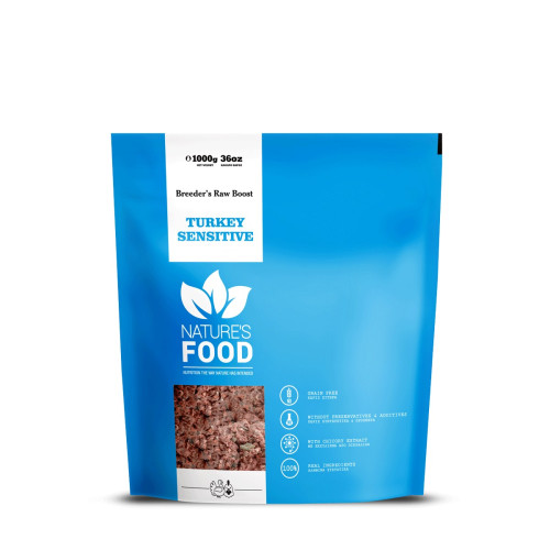 Nature’s Food Turkey Sensitive-Εκτροφική Συσκευασία-1kg