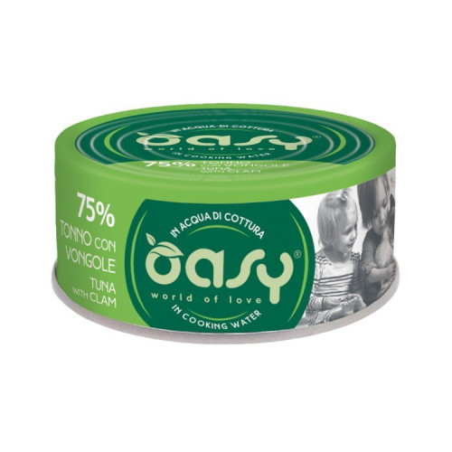 Κονσέρβα Oasy More Love Τόνος-Όστρακα 70gr