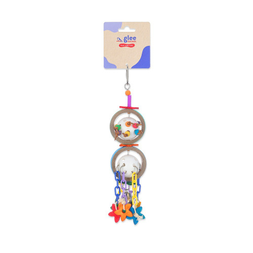 GLEE ΠΑΙΧΝΙΔΙ ΠΤΗΝΩΝ BAGEL DISCO BALL 23cm