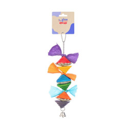 GLEE ΠΑΙΧΝΙΔΙ ΠΤΗΝΩΝ GROOVY STACK 20cm GLEE ΠΑΙΧΝΙΔΙ ΠΤΗΝΩΝ GROOVY STACK 20cm