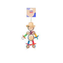 GLEE ΠΑΙΧΝΙΔΙ ΠΤΗΝΩΝ BAGEL SCARECROW 22cm GLEE ΠΑΙΧΝΙΔΙ ΠΤΗΝΩΝ BAGEL SCARECROW 22cm