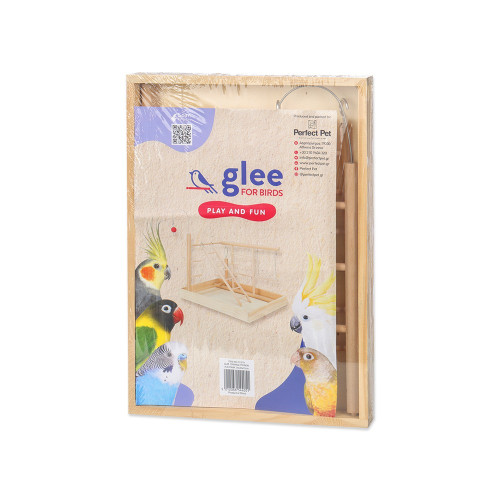 GLEE STAND ΠΤΗΝΩΝ WOODEN PLAYPARK 34cm