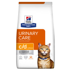 Hill's Prescription Diet c/d Multicare Urinary Care Τροφή Για Γάτες Με Κοτόπουλο 3kg