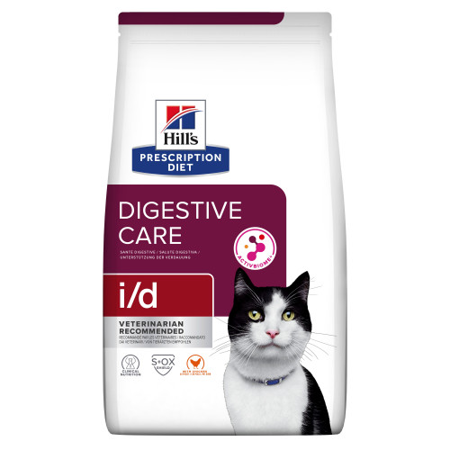 Hill's Prescription Diet i/d Digestive Care Τροφή Για Γάτες Με Κοτόπουλο 400gr
