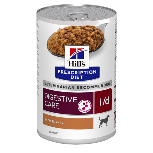 Hill's Prescription Diet i/d Digestive Care Τροφή Για Σκύλους Με Γαλοπούλα 360gr