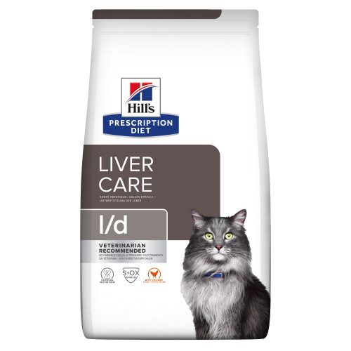 Hill's Prescription Diet l/d Liver Care Τροφή Για Γάτες Με Κοτόπουλο 1.5kg Hill's Prescription Diet l/d Liver Care Τροφή Για Γάτες Με Κοτόπουλο 1.5kg