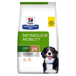 Hill's Prescription Diet Metabolic + Mobility Weight + Joint Care Τροφή Για Σκύλους Με Κοτόπουλο 12kg