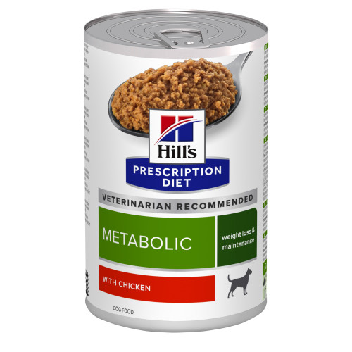 Hill's Prescription Diet Metabolic Weight Management Τροφή Για Σκύλους Με Κοτόπουλο 370gr