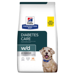 Hill's Prescription Diet w/d Digestive/Weight/Diabetes Management Τροφή Για Σκύλους Με Κοτόπουλο 1.5kg