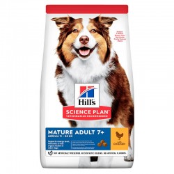 Hill's Science Plan Mature Medium Τροφή Για Σκύλους Με Κοτόπουλο 14kg   