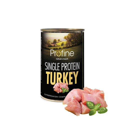 PROFINE Μονοπρωτεϊνική Κονσέβρα Γαλοπούλα 400gr