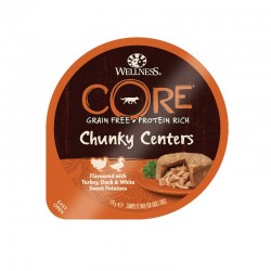 Wellness Core Chunky Centers Γαλοπούλα-Πάπια & Λευκή Γλυκοπατάτα 170gr